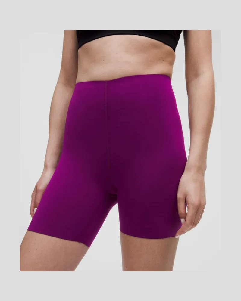 LULULEMON Glow Up Shorts mit superhohem Bund für Frauen – 15 cm – Größe in Chilled Grape Chilled