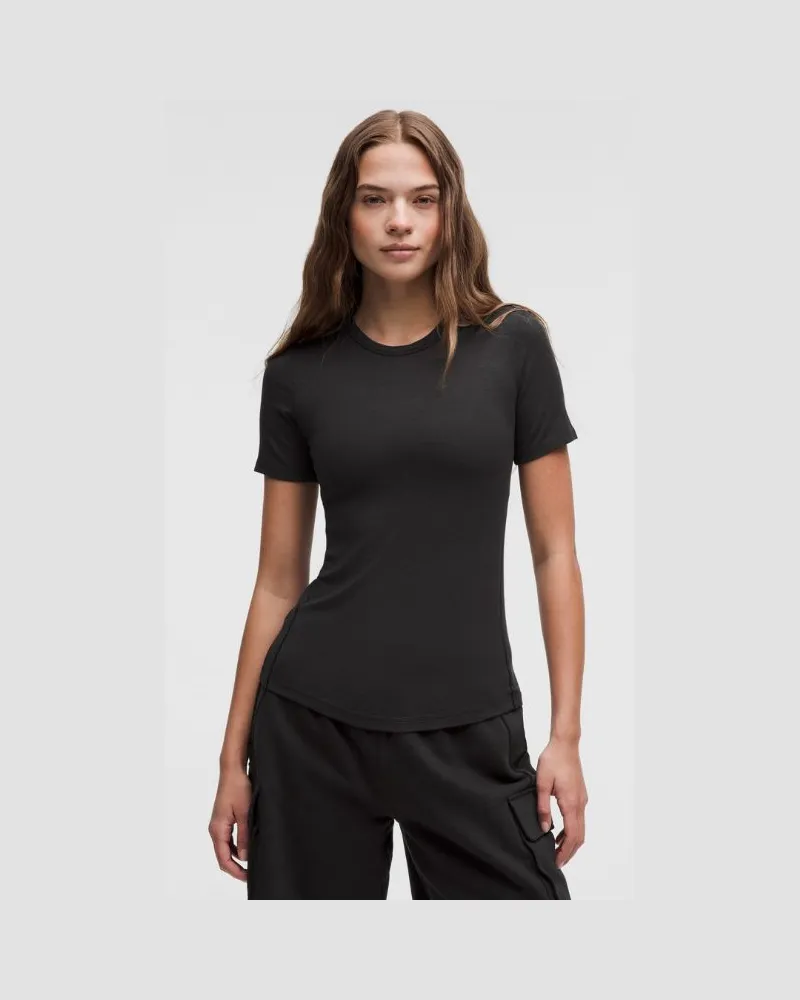 LULULEMON Hold Tight Kurzarmshirt für Frauen – Größe in Black Black