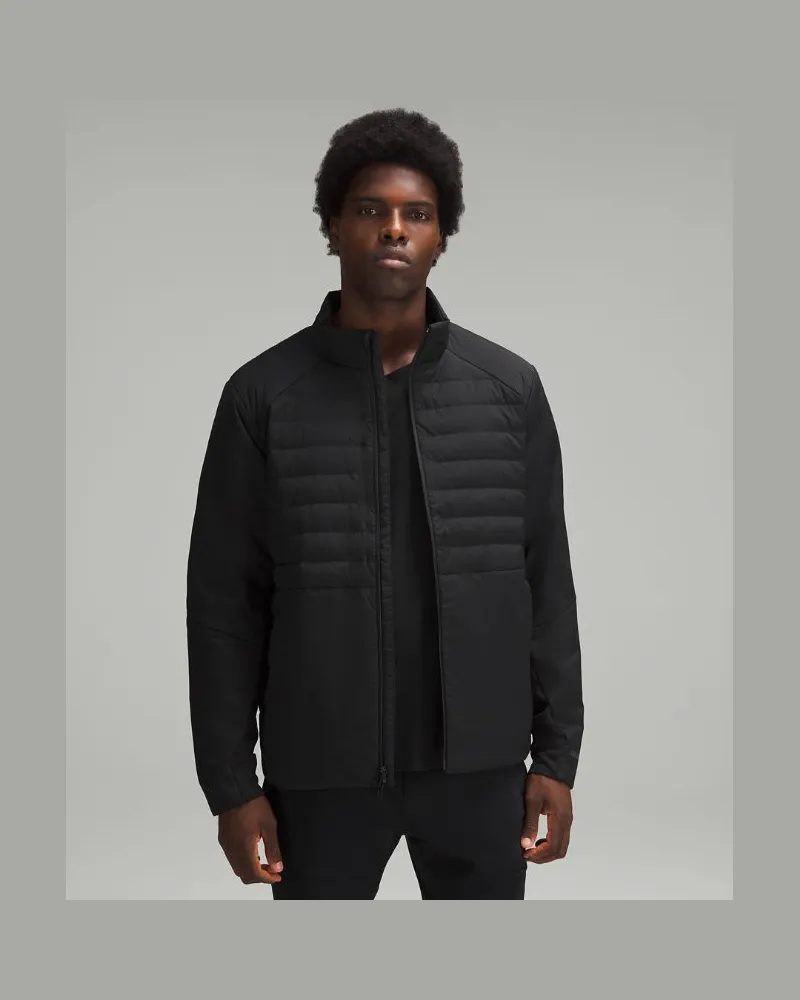 LULULEMON Down for It All Daunenjacke mit Füllkraft 700 für Männer – Größe in Black Black