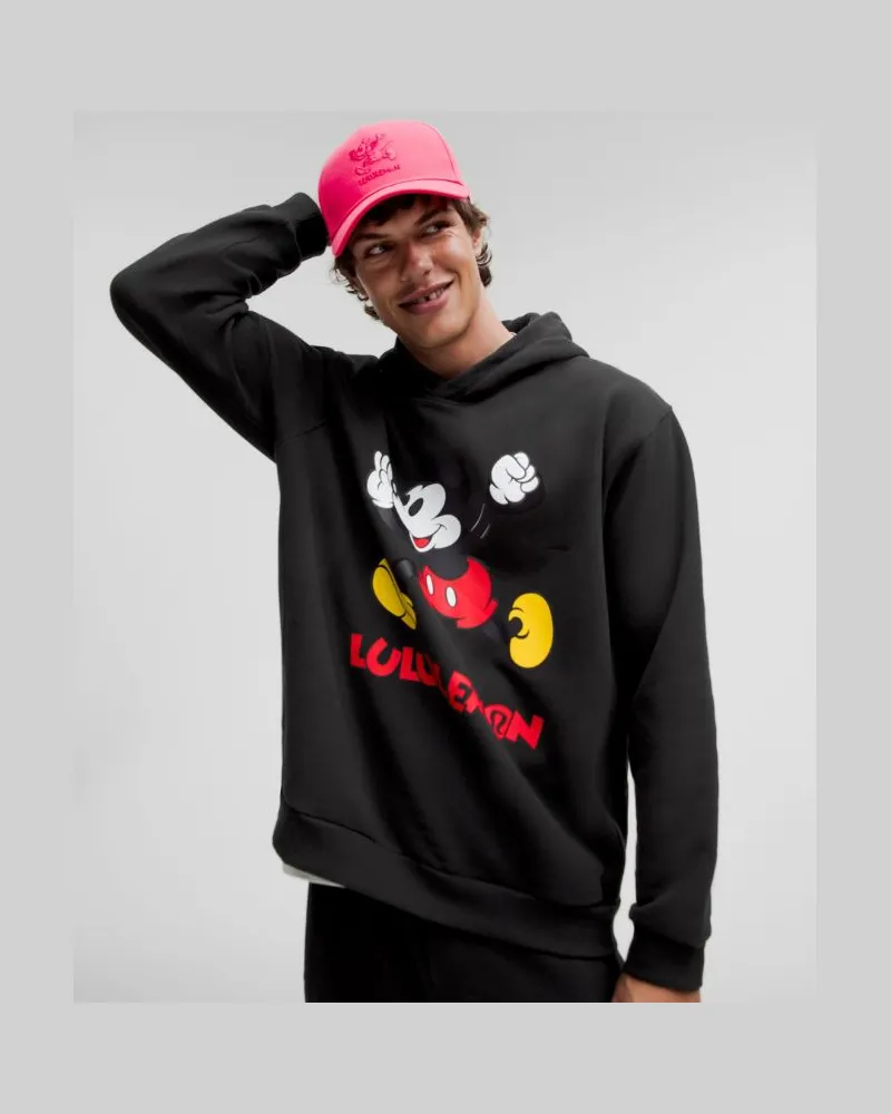 LULULEMON Disney x Steady State Hoodie-Pullover für Männer – Größe in Black Black