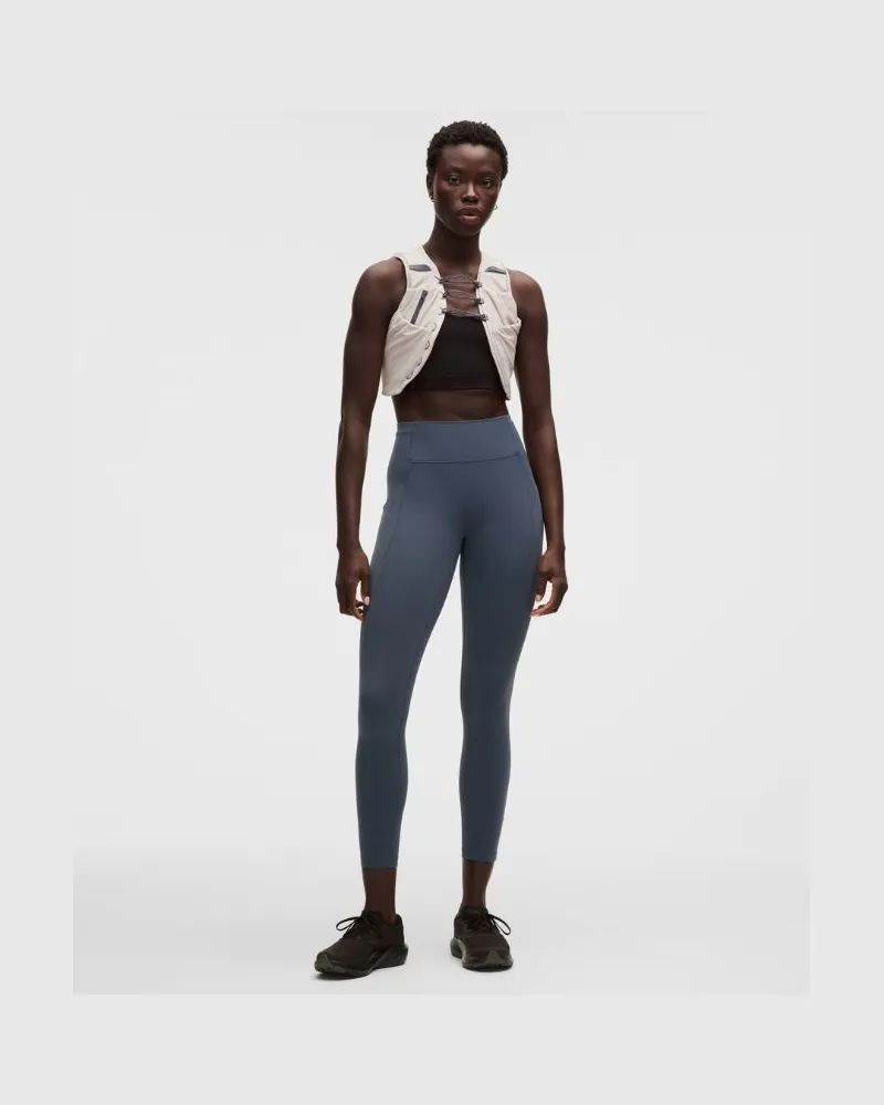 LULULEMON Swift Speed Leggings mit hohem Bund für Frauen – 63,5 cm – Größe in Dusty Diamond Dusty