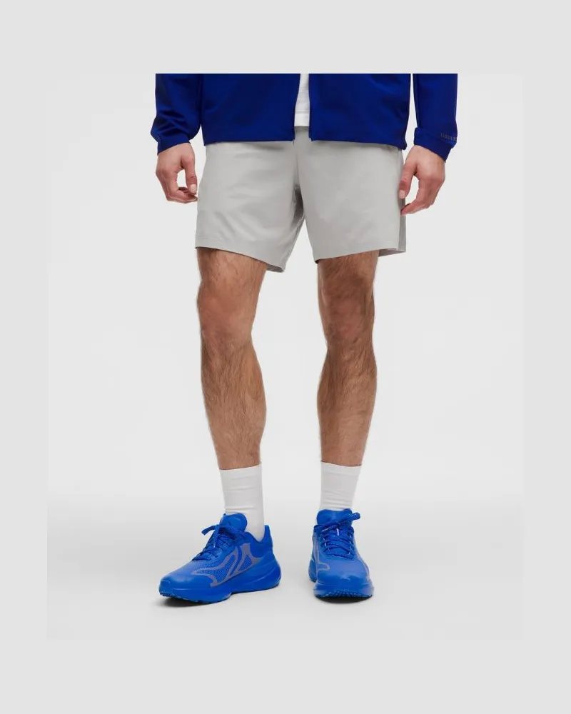 LULULEMON Pace Breaker Shorts ohne Liner für Männer – 18 cm – Größe in Seal Grey Seal