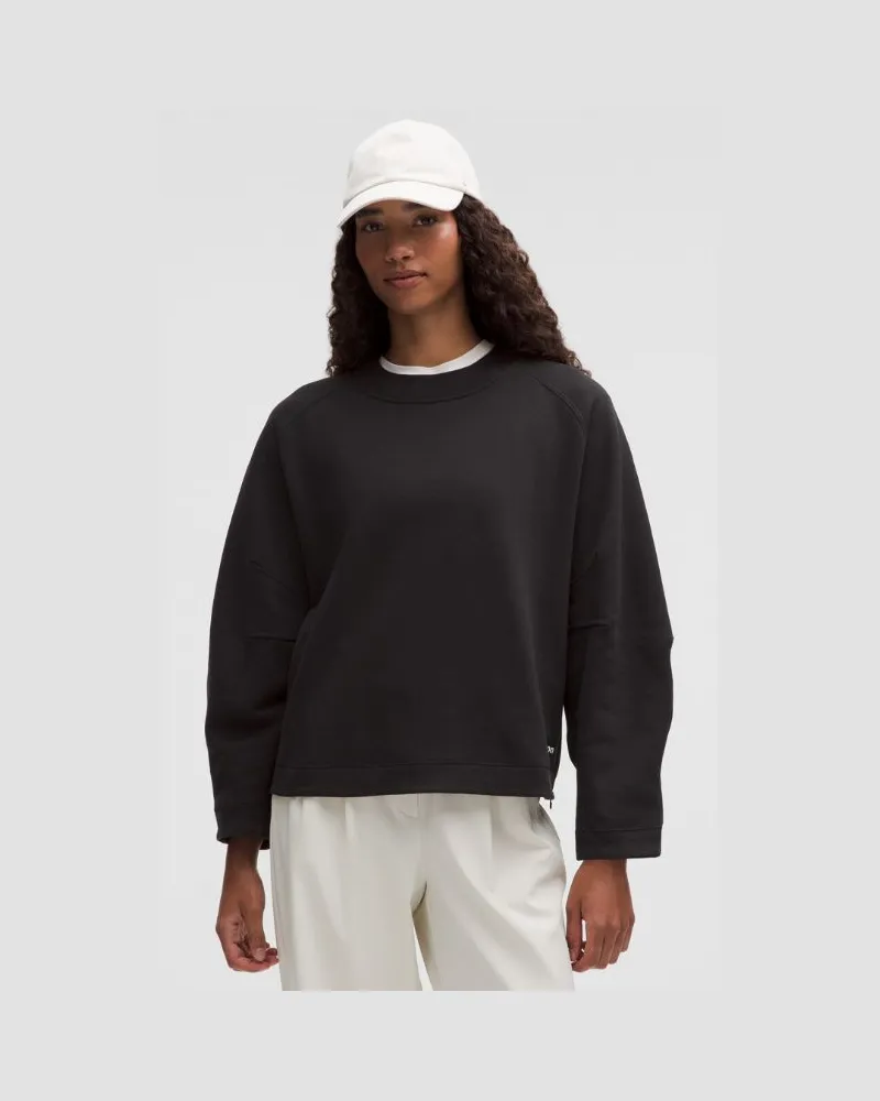 LULULEMON Loungeful Rundhals-Sweatshirt im Relaxed Fit für Frauen – Größe in Black Black