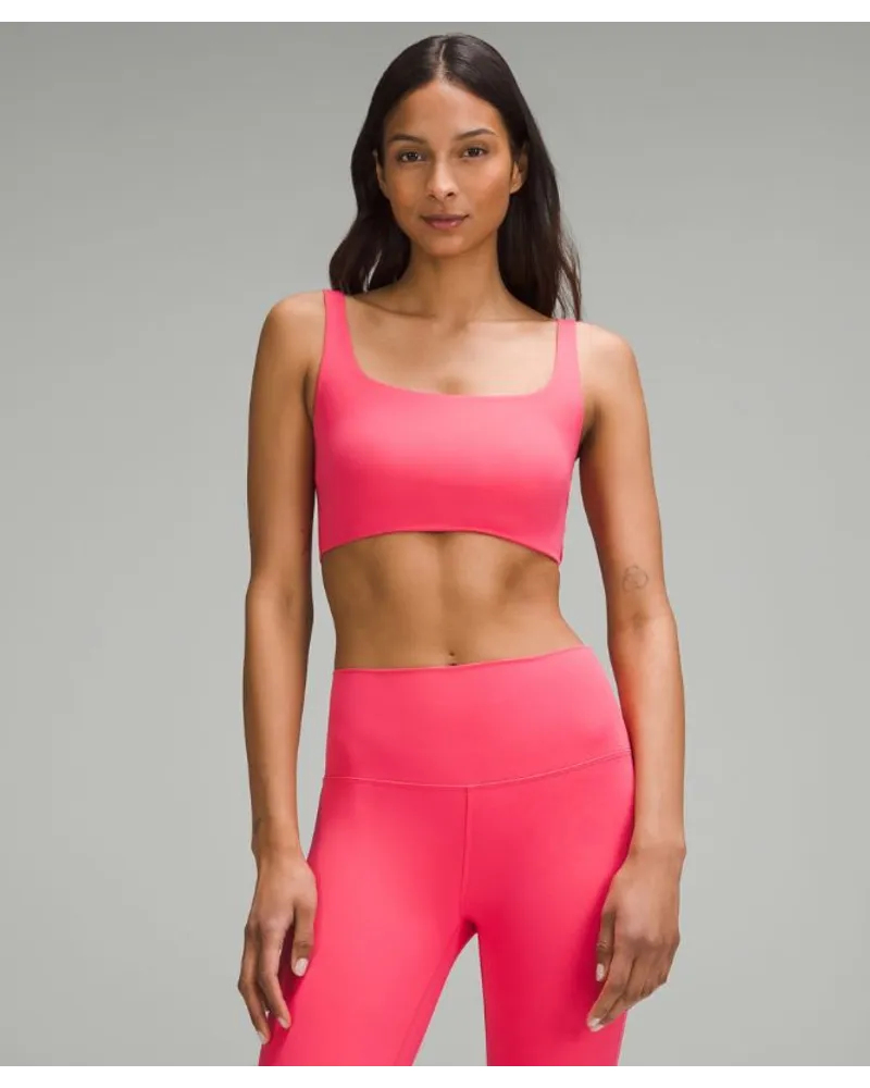 LULULEMON Bend This BH mit quadratischem und U-Ausschnitt Leichter Halt A–C-Cups Glaze