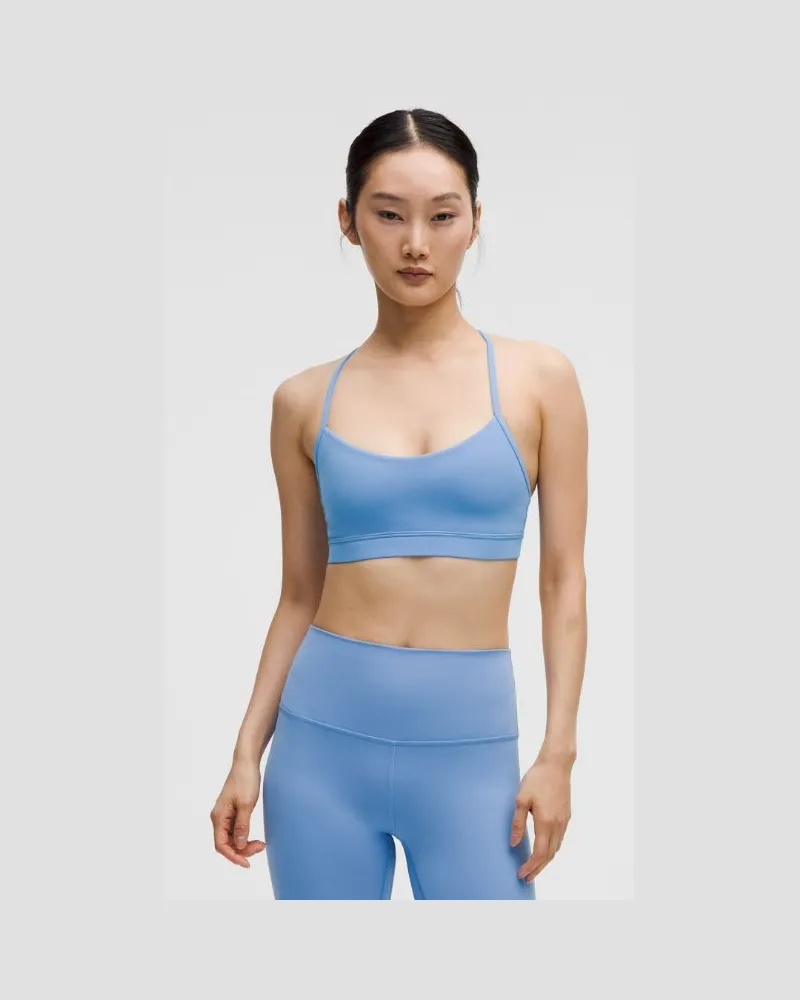 LULULEMON Flow Y BH Nulu Leichter Halt A/C-Cups für Frauen – Größe in Pool Party Pool