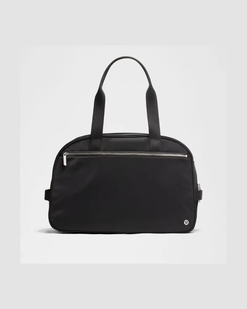 LULULEMON City Essentials Duffle Bag Größe in Black/Silver Black