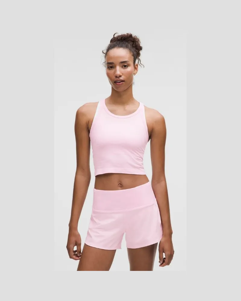 LULULEMON Swiftly Tech Crop-Tanktop mit Racerback 0 für Frauen – Größe in Pink Organza Pink