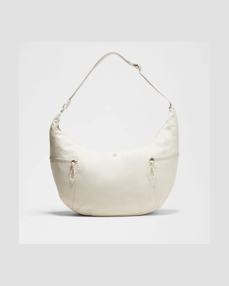 LULULEMON Große, Lässige Umhängetasche 13 L – Größe in Light Ivory Light