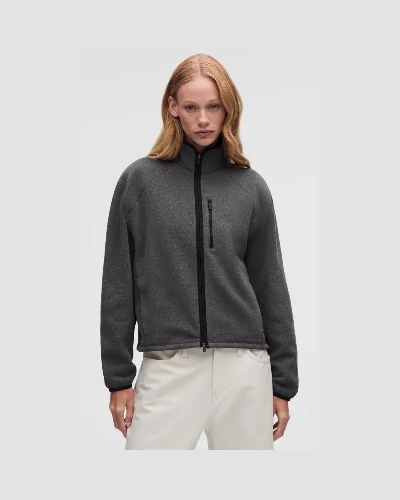 LULULEMON Polartec 200 Series-Jacke für Frauen – Größe in Heathered Graphite Grey Heathered