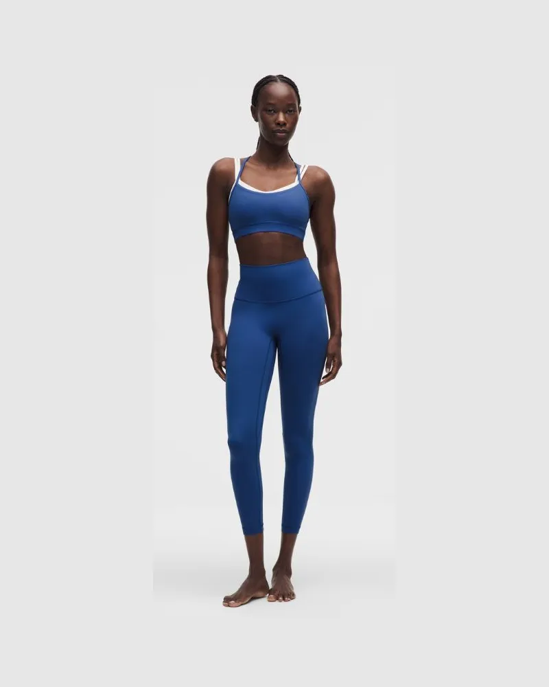 LULULEMON Align No Line Hose mit hohem Bund für Frauen – 64 cm – Größe in Brilliant Blue Brilliant