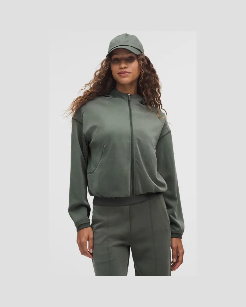LULULEMON Softstreme Hoodie mit Reißverschluss für Frauen – Größe in Palm Deco Palm