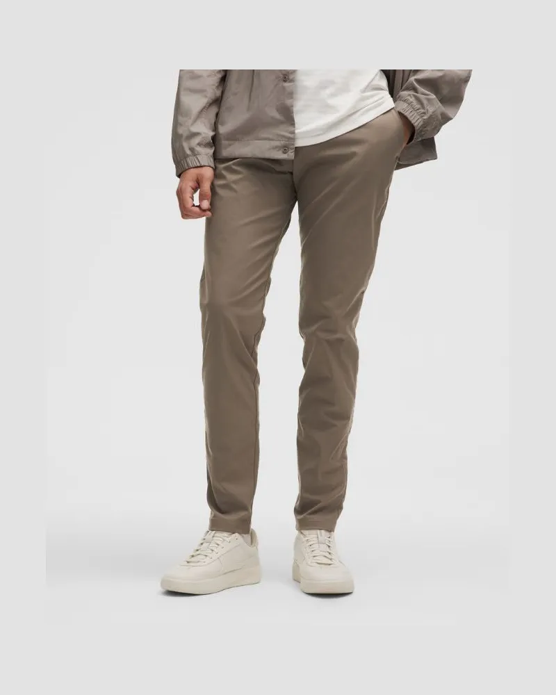 LULULEMON ABC Chinohose im Slim Fit Weicher Twill für Männer – 76 cm – Größe in Nomad Nomad