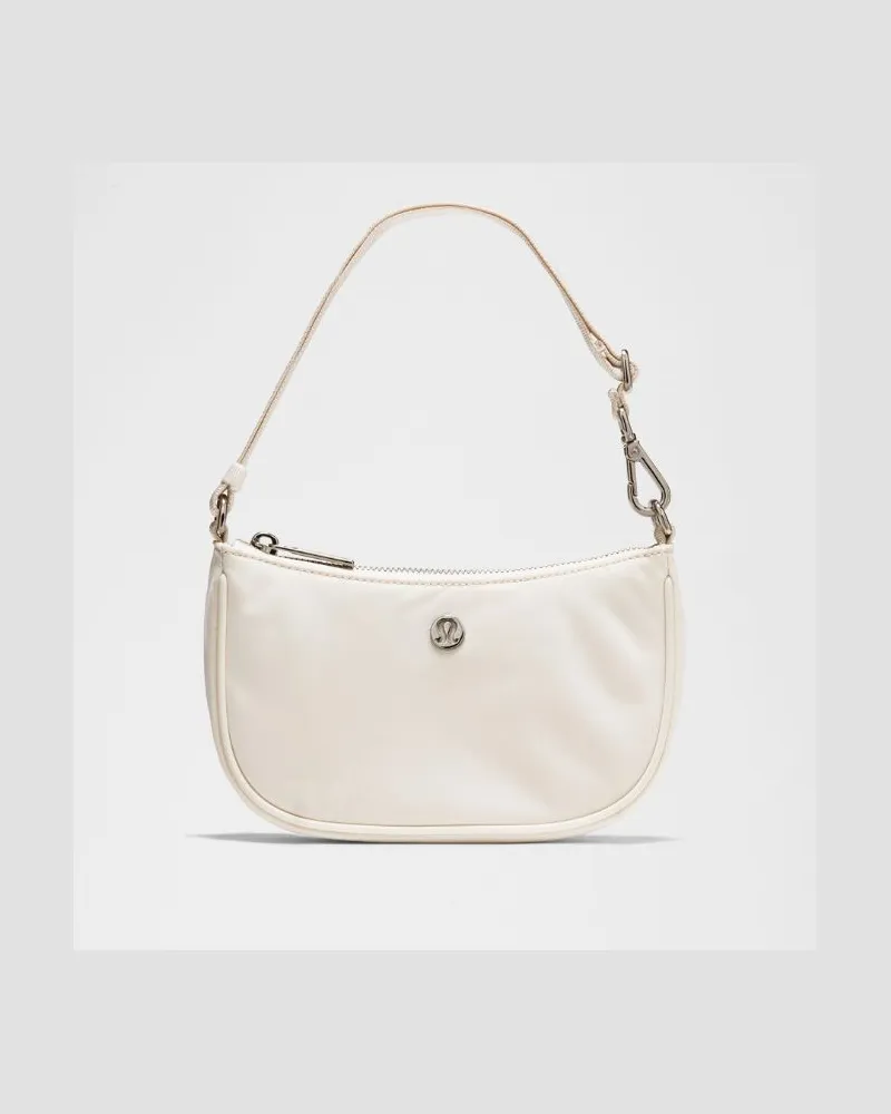 LULULEMON City Essentials Minischultertasche Größe in Light Ivory Light