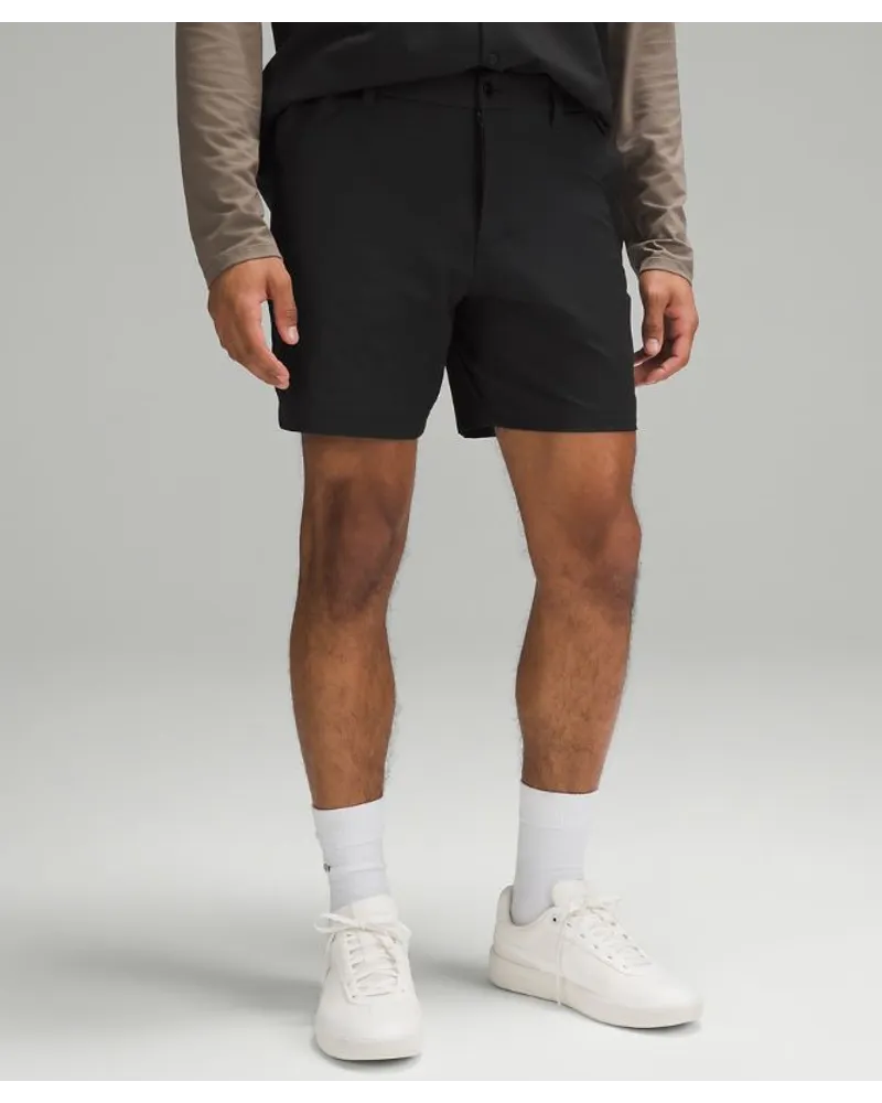 LULULEMON ABC Classic-Fit Short 7" Warpstreme Black