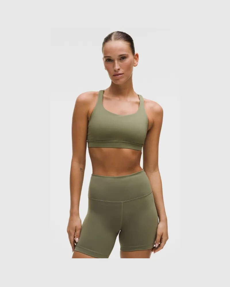LULULEMON Energy BH Mittlerer Halt B–D-Cups für Frauen – Größe in Bay Leaf Bay
