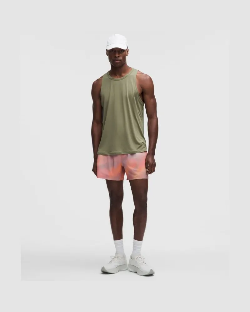 LULULEMON Pace Breaker Shorts ohne Liner für Männer – 13 cm – Batik – Größe Chroma
