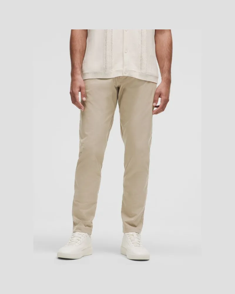 LULULEMON ABC Chinohose im Slim Fit Weicher Twill für Männer – 76 cm – Größe in Sheer Oak Sheer
