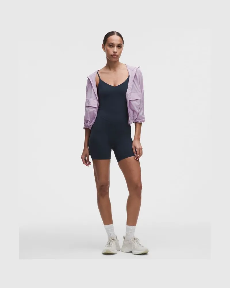 LULULEMON Align Body mit Spaghettiträgern Leichter Halt für A/B-Cups für Frauen – 15 cm – Größe in True Navy True