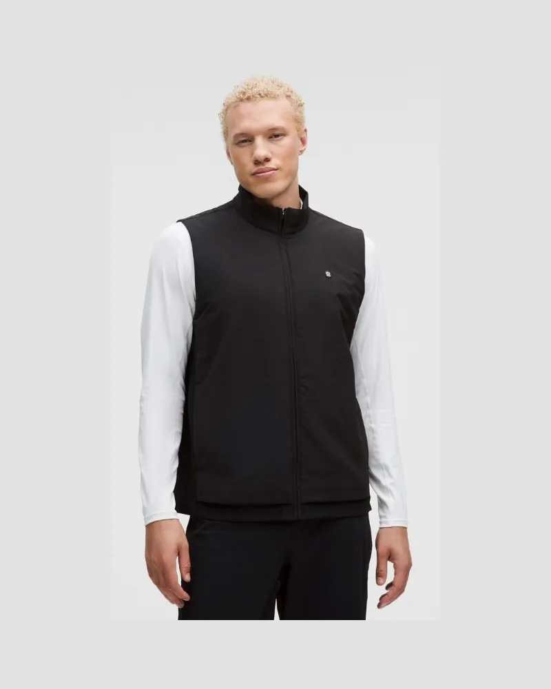 LULULEMON Water-Repellent Golf Vest für Männer – Größe in Black Black