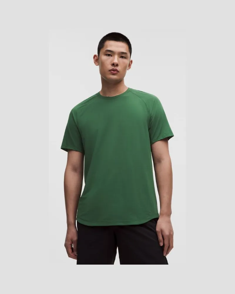 LULULEMON License to Train Kurzarmshirt für Männer – Größe in Green Cove Green