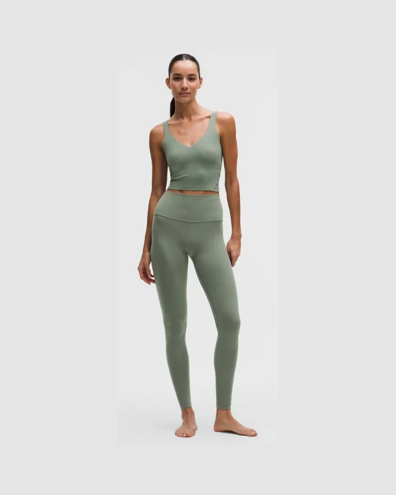 LULULEMON Align Hose mit hohem Bund für Frauen – 79 cm – Größe 16 in Willow Leaf Willow