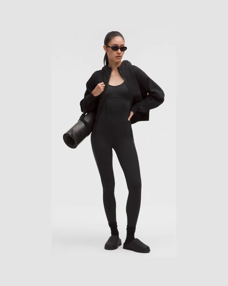LULULEMON Align Bodysuit 25" Satin für Frauen – Größe in Black Black