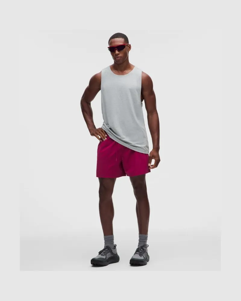 LULULEMON Beach to Trail Shorts mit Liner für Männer – 13 cm – Größe in Raspberry Rave Raspberry