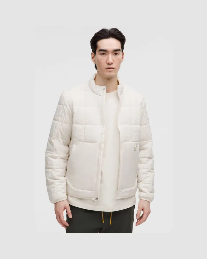 LULULEMON Lunar New Year Route Ready Leichte isolierte Jacke für Männer – Größe in Light Ivory Light
