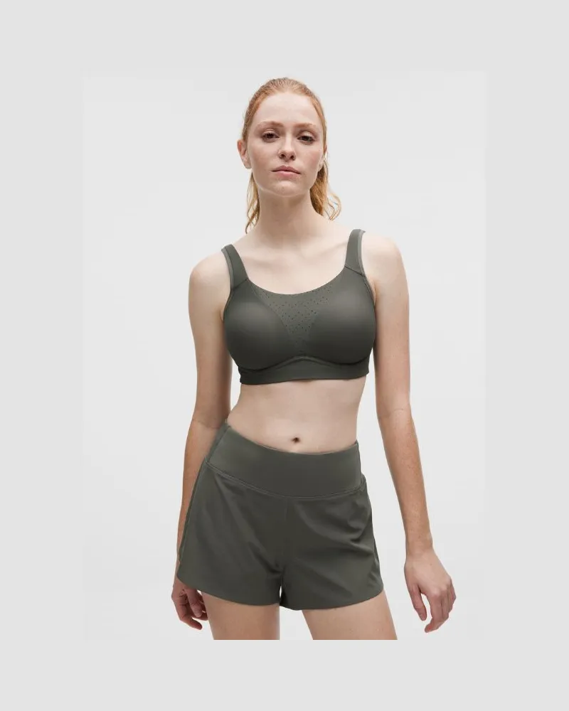 LULULEMON Run Times BH Starker Halt B–G Cups für Frauen – Größe in Palm Deco Palm