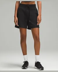 LULULEMON Scuba Shorts mit hohem Bund Black