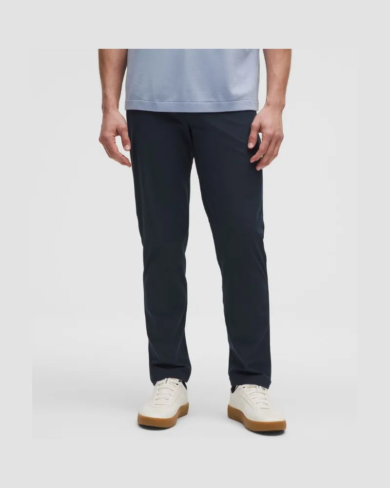 LULULEMON ABC Hose im Classic Fit mit 5 Taschen Warpstreme für Männer – 76 cm – Größe in True Navy True