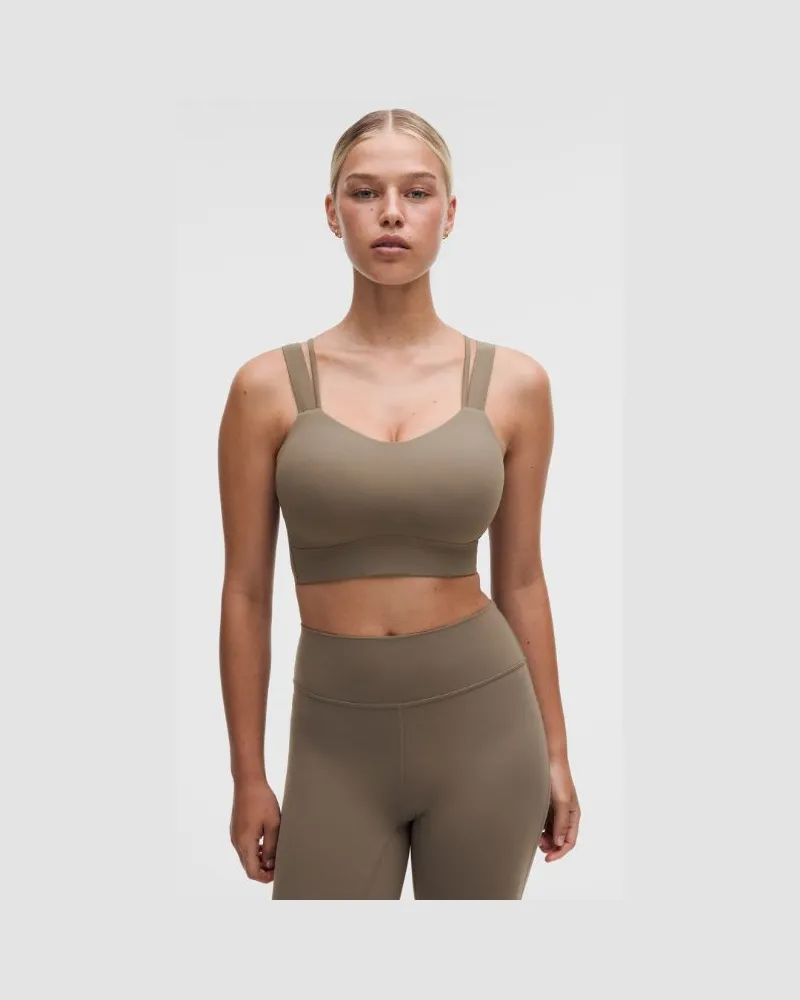LULULEMON Like a Cloud Longline-BH Leichter Halt D/DD-Cups für Frauen – Größe in Nomad Nomad
