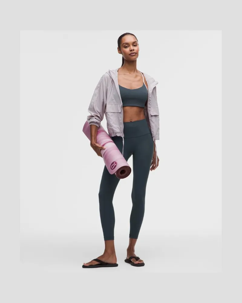 LULULEMON Align No Line Hose mit hohem Bund für Frauen – 64 cm – Größe in Smoky Velvet Smoky