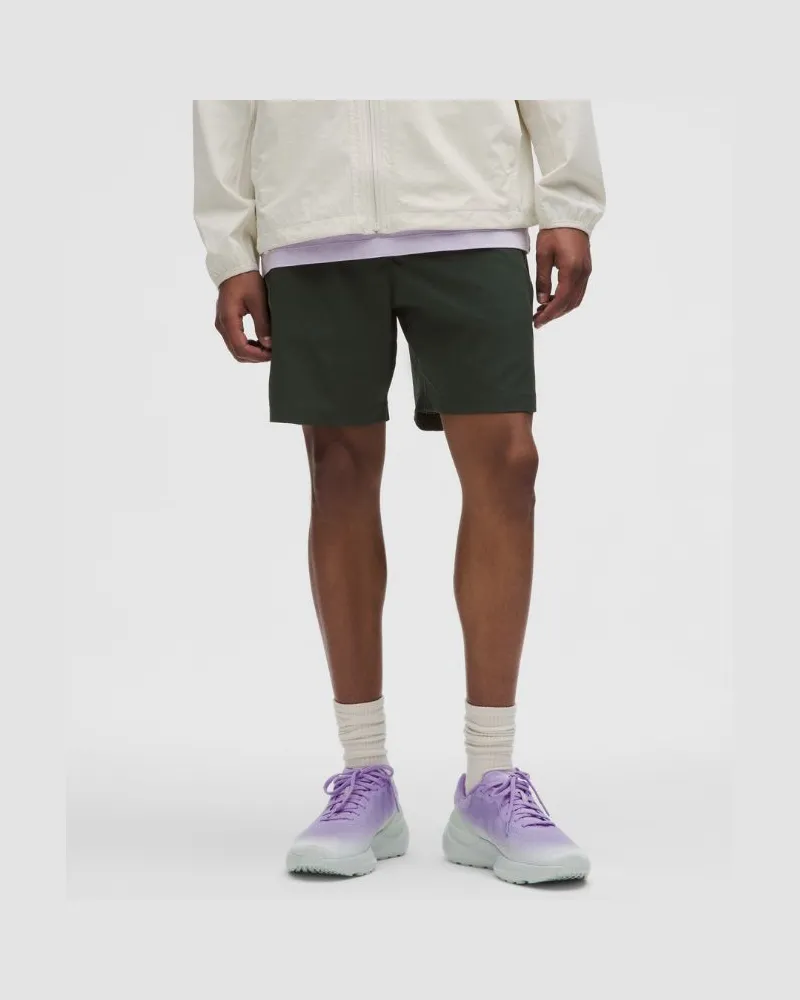LULULEMON ABC Pull-on-Shorts aus für Männer – 18 cm – Größe in Rainforest Green Rainforest