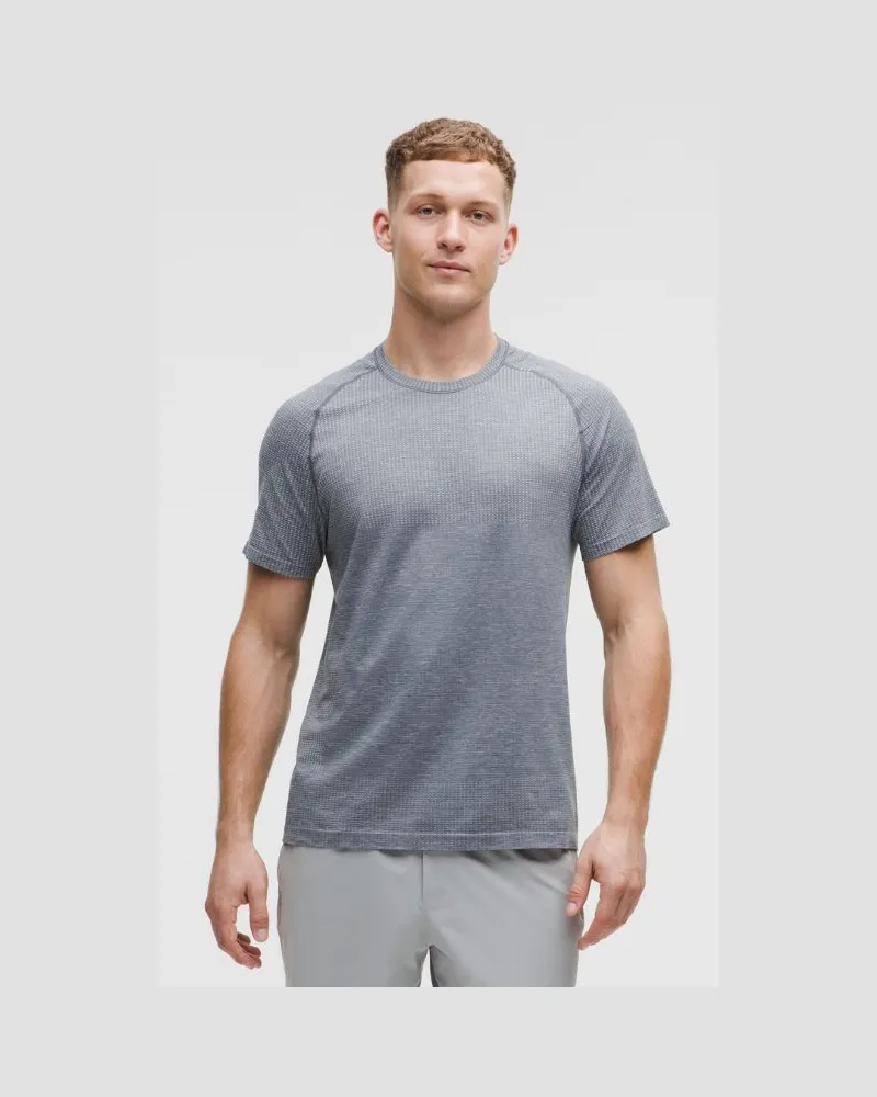 LULULEMON Metal Vent Tech T-Shirt für Männer – Größe in Vapor/Solar Grey Vapor