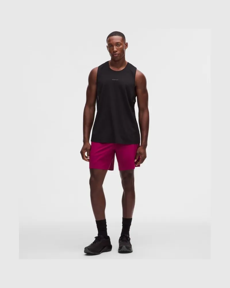 LULULEMON Pace Breaker Shorts mit Liner für Männer – 18 cm – Größe in Raspberry Rave Raspberry
