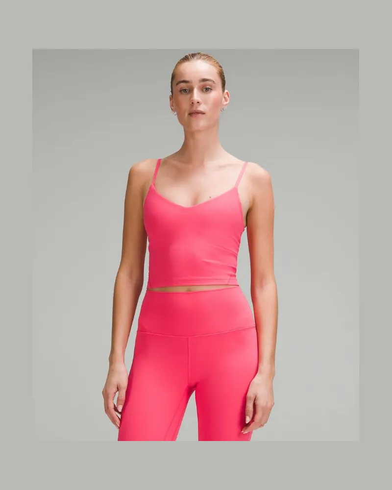 LULULEMON Align Crop-Tanktop für Frauen – Größe in Glaze Pink Glaze