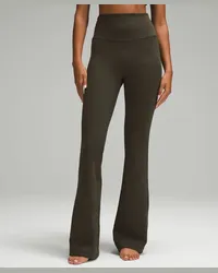 LULULEMON Groove Hose mit superhohem Bund und ausgestelltem Bein aus Nulu Dark