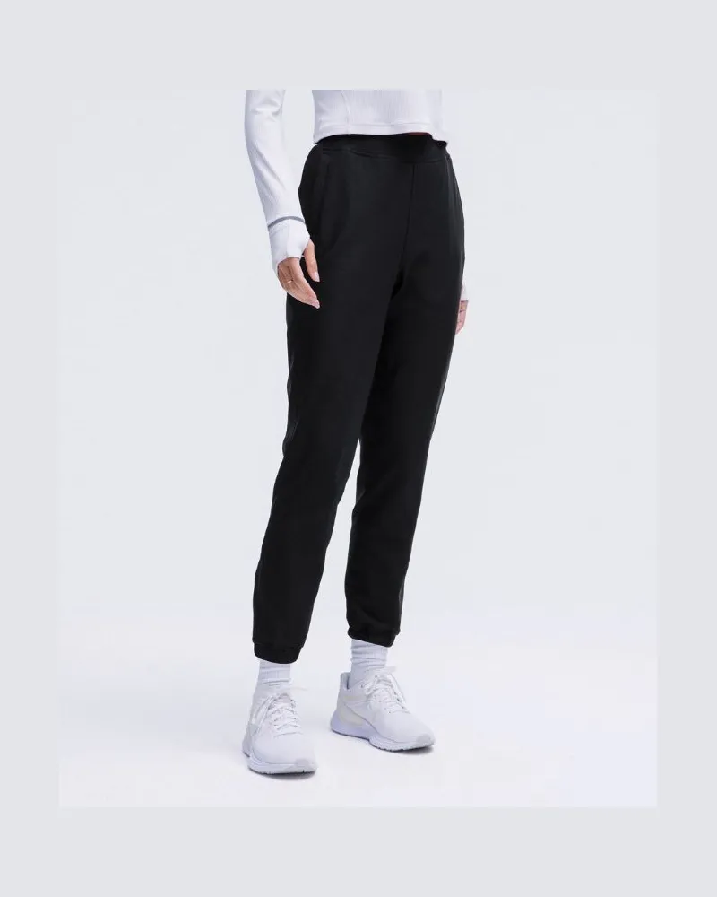 LULULEMON Adapted State -Jogginghose mit hohem Bund Volle Länge für Frauen – Größe in Black Black