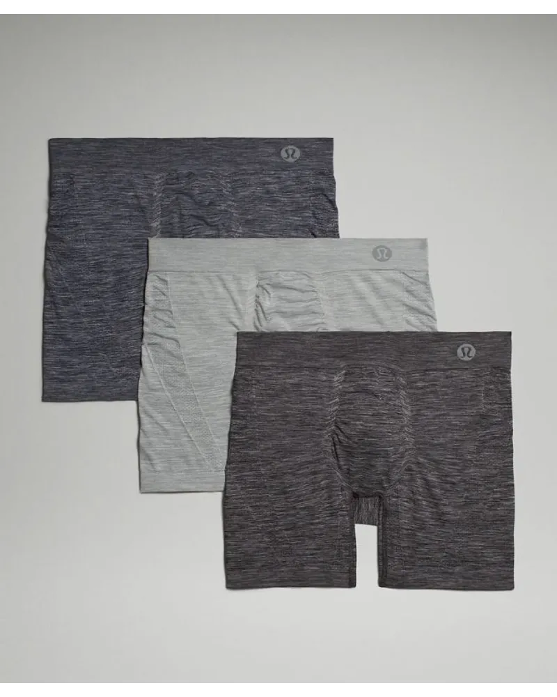 LULULEMON Rapid Vent Tech Boxershorts 3er-Pack Heathered