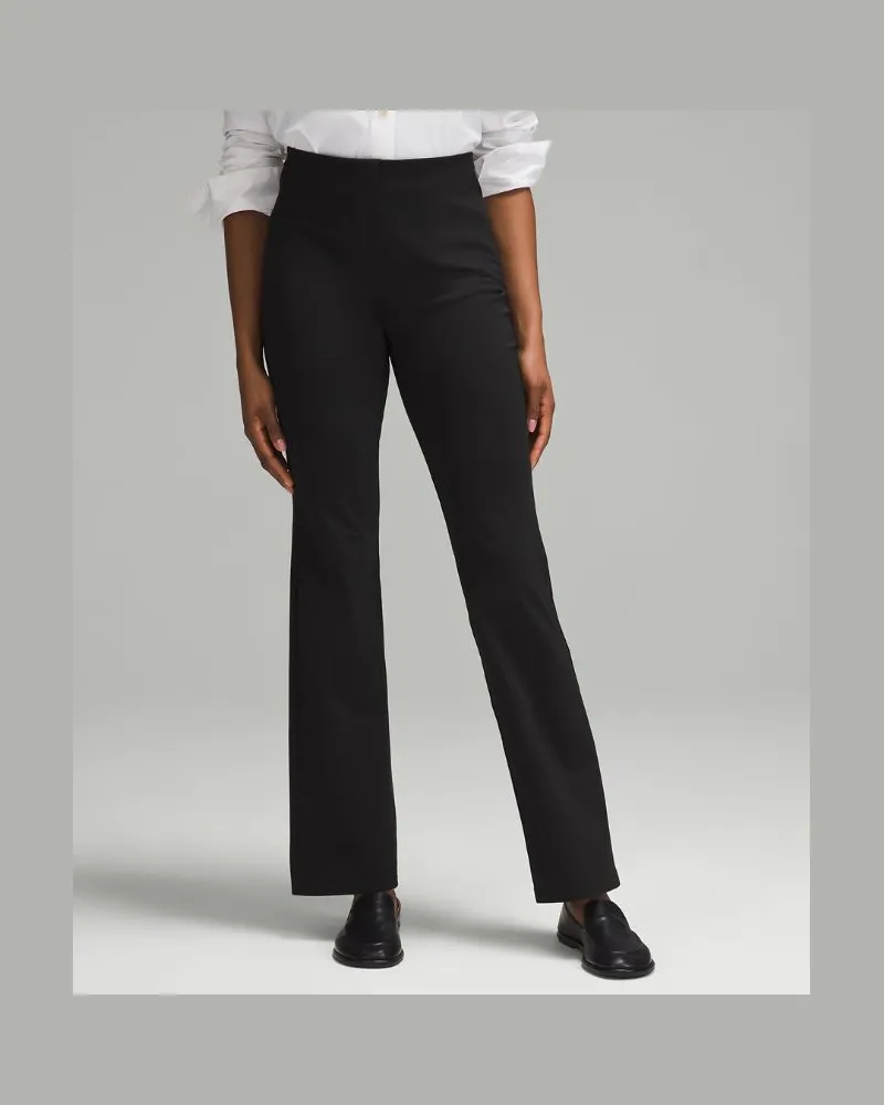 LULULEMON Pull-on-Hose mit hohem Bund im Smooth Fit für Frauen – Größe in Black Black