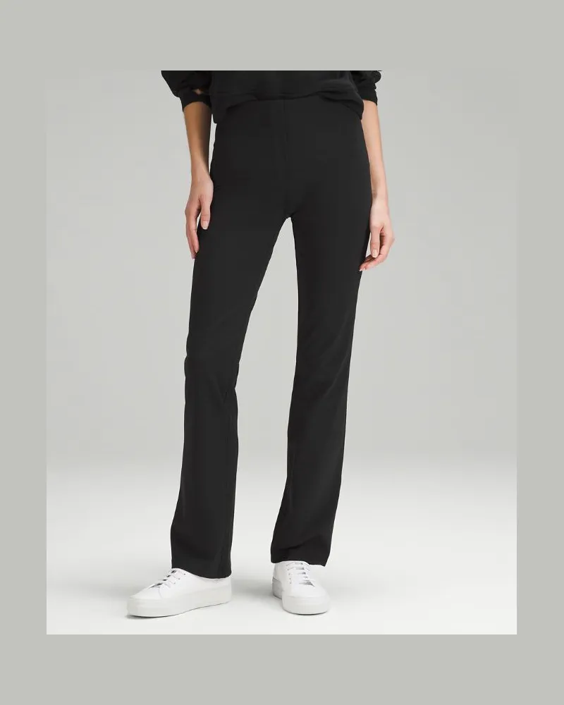LULULEMON Pull-on-Hose mit hohem Bund im Smooth Fit für Frauen – Größe in Black Black