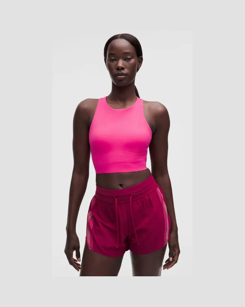 LULULEMON Fast and Free-BH mit mittlerem Halt für B/C-Cups für Frauen – Größe in Flamingo Fun Tone Flamingo