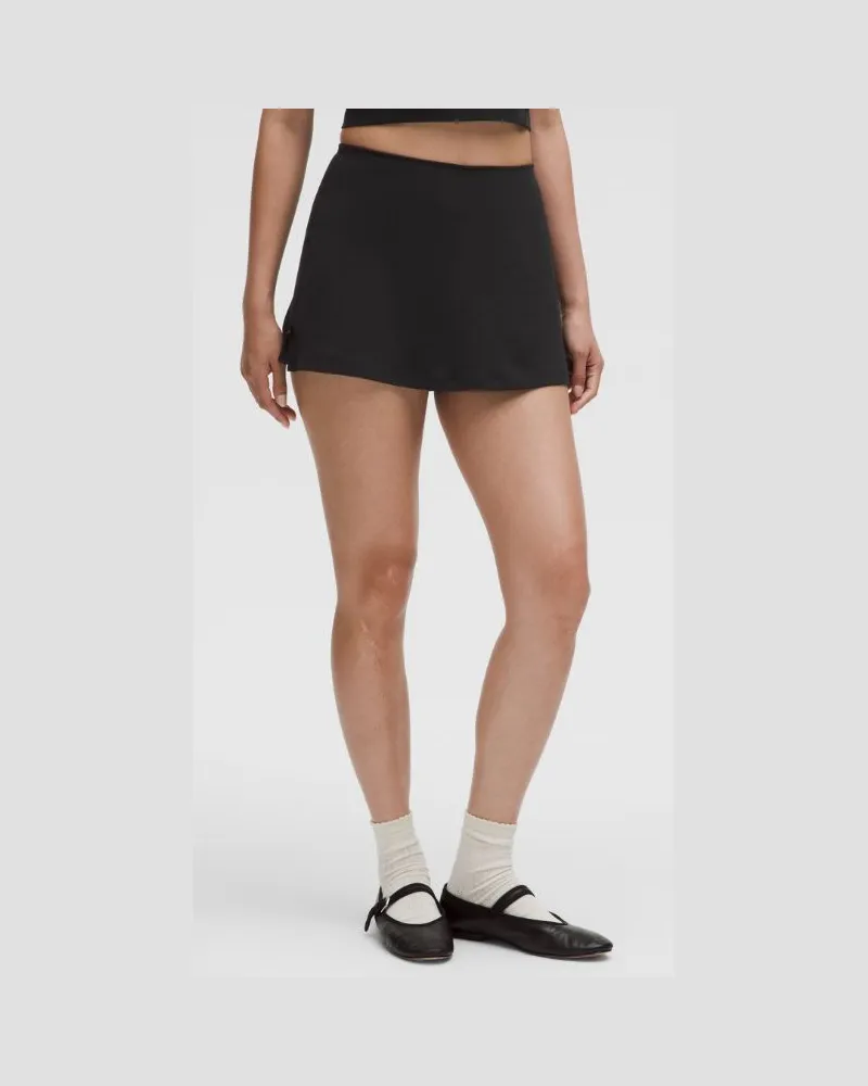 LULULEMON Der Look des Monats: Balletcore Nulu Minirock mit Schleifendetail für Frauen – Größe in Black Black
