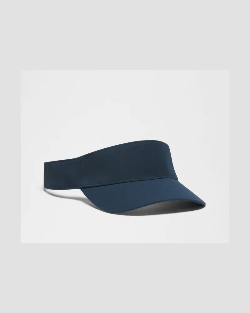 LULULEMON Vielseitige Visor-Kappe mit abnehmbarem Schweißband – Größe in True Navy True