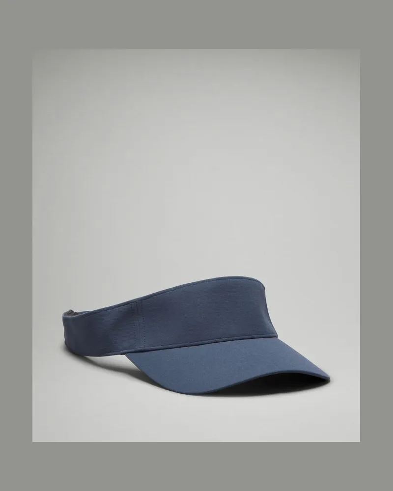 LULULEMON Vielseitige Visor-Kappe mit abnehmbarem Schweißband – Größe in True Navy True