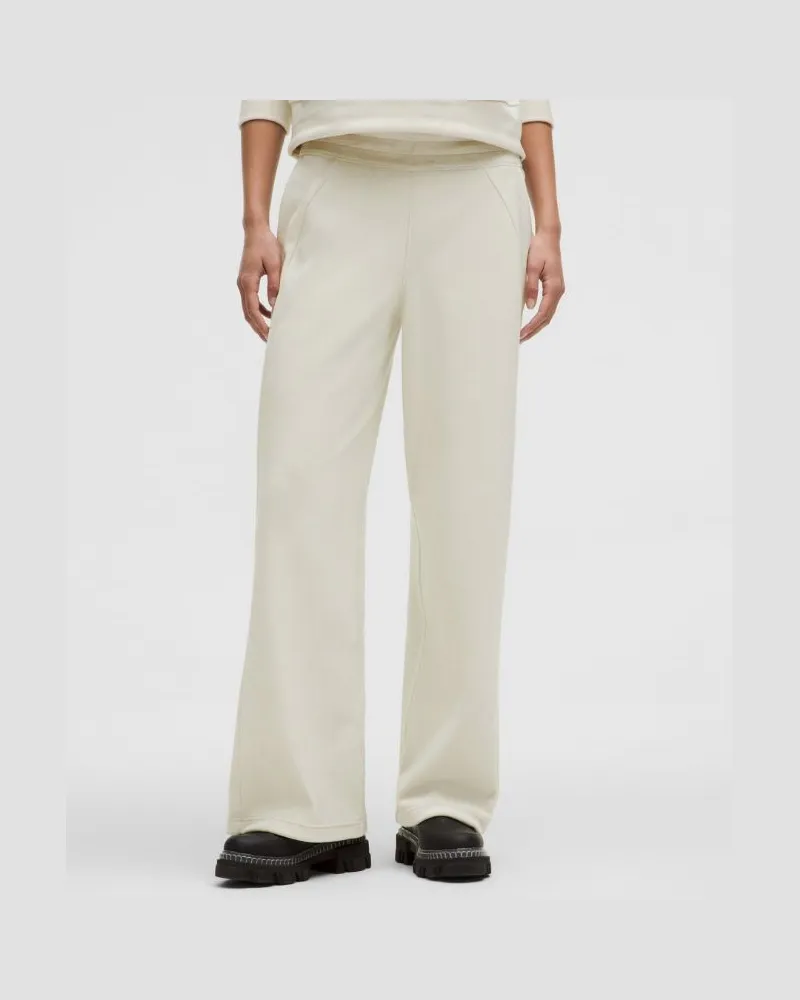 LULULEMON Scuba Hose mit mittelhohem Bund und weitem Bein für Frauen – Größe in Bone Bone
