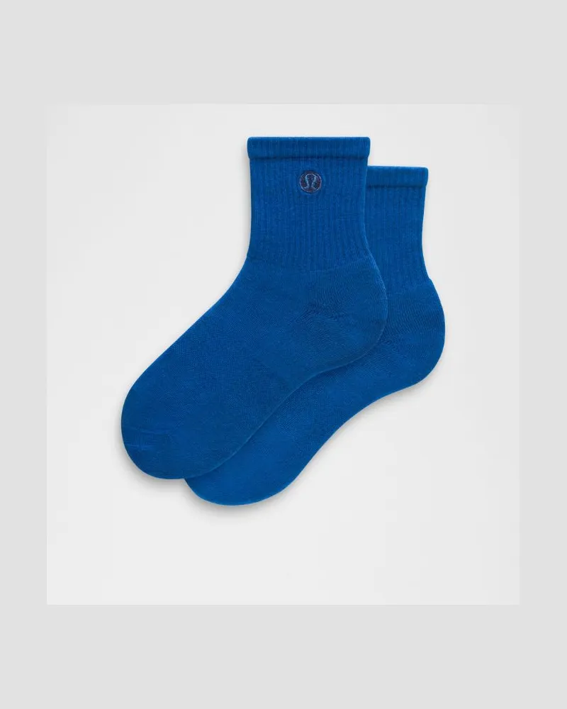 LULULEMON Daily Essential Knöchelhohe Socken Unisex – Größe in Sapphire Sprint Sapphire