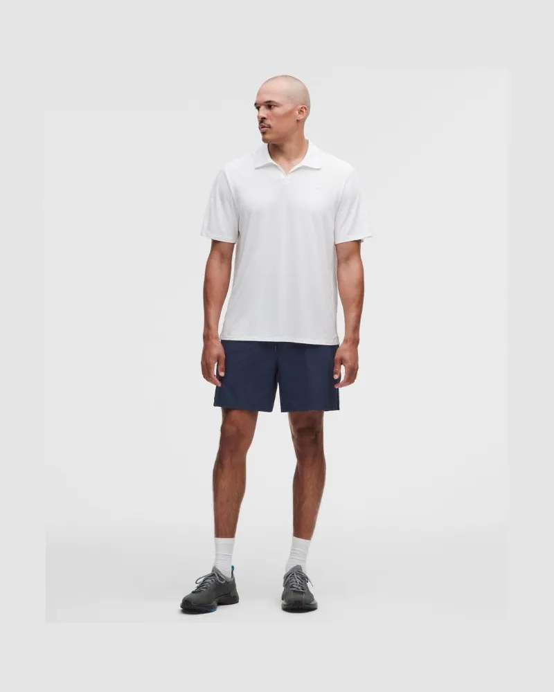 LULULEMON Texturierte Swift Tennisshorts für Männer – 18 cm – Größe in Club Blue Club