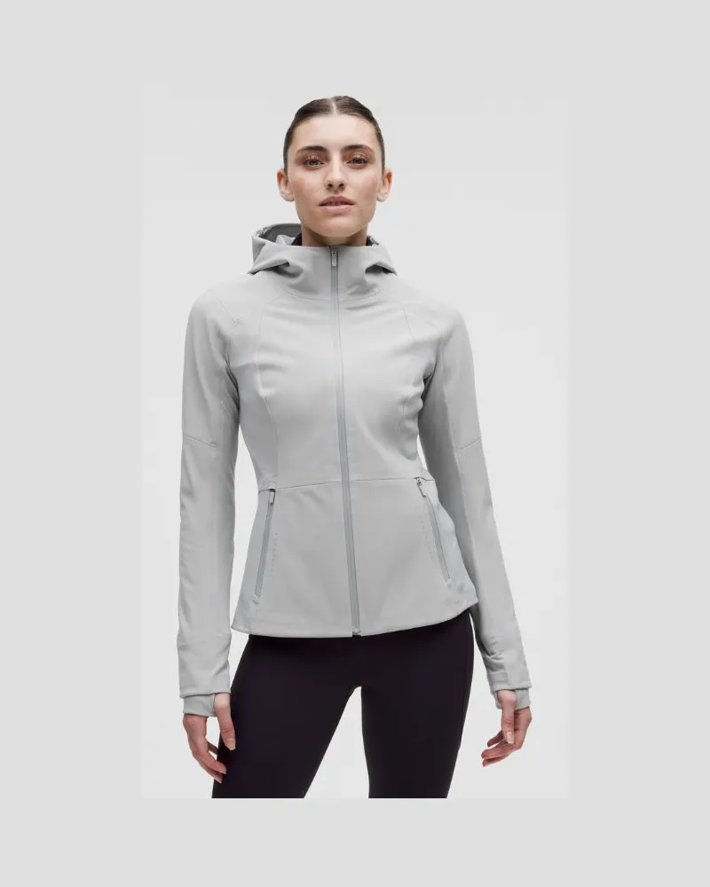 LULULEMON Cross Chill Jacke für Frauen – Größe in Silver Drop Silver